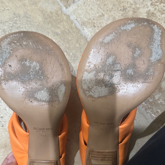 Jacquemus Orange Women's Sandals - Picture 5 of 5